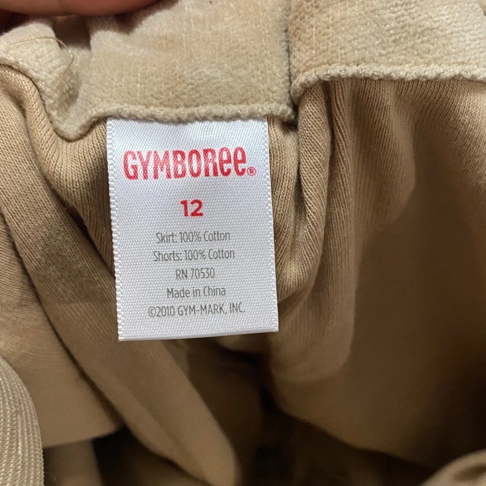 Gymboree Beige Corduroy Mini Skirt